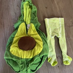 Avocado Halloween Costume. 3-6 months